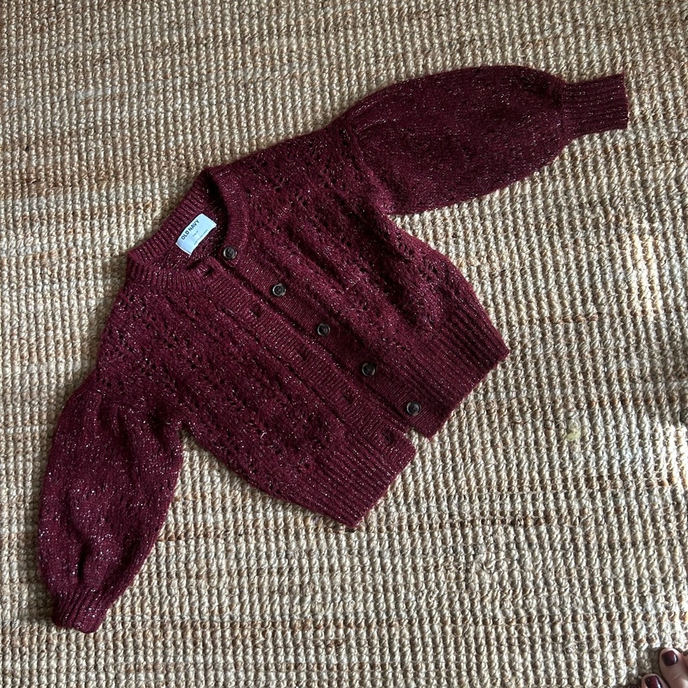 Old Navy Balloon Sleeve Cardigan